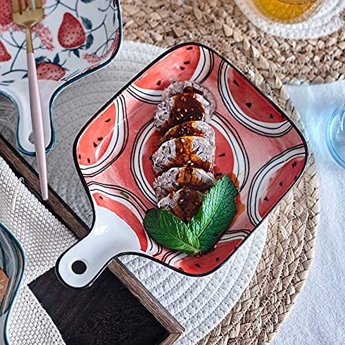 Primetan Ceramic Serving Dish Food Storage Container For KitchenHotelRestaurantBanquet and Daily UseTomato - Image 5