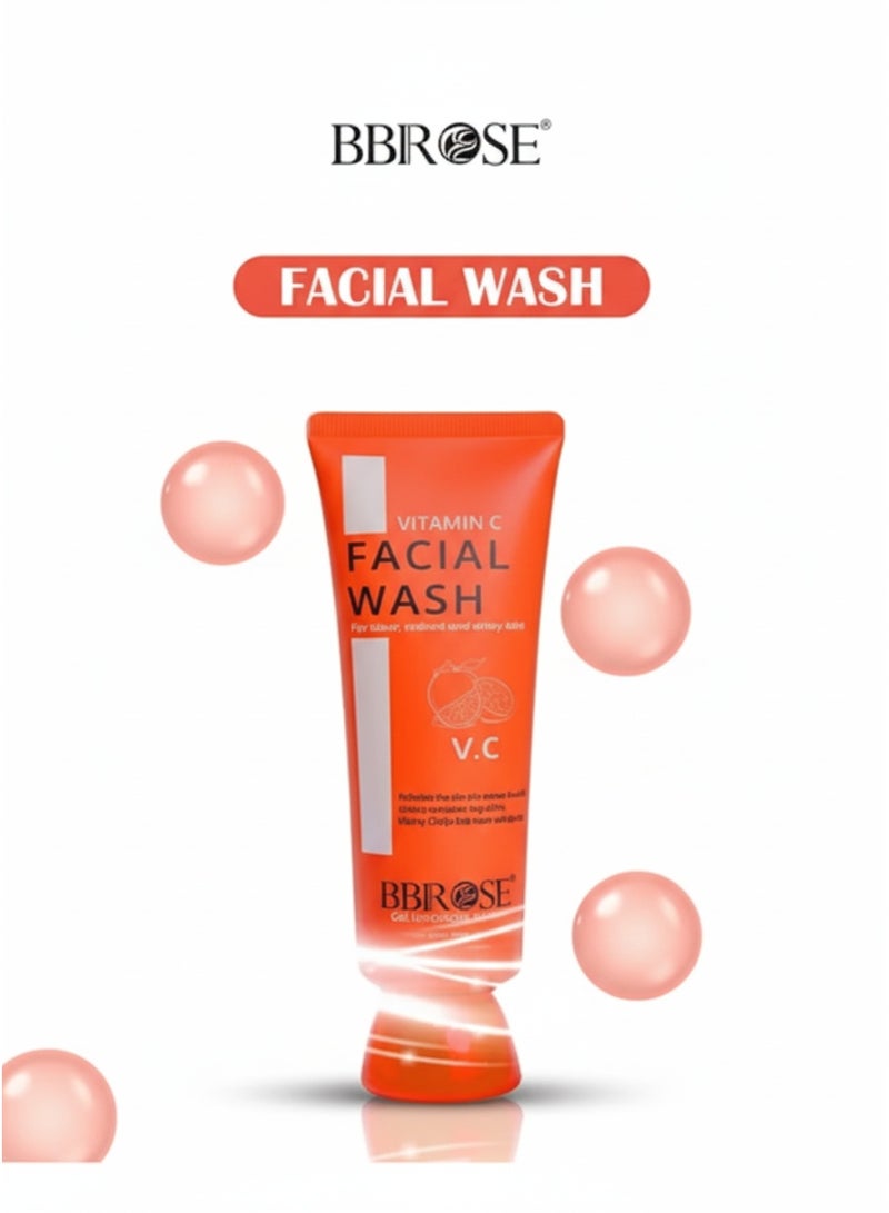 BBROSE Facial Wash With Vitamin C 100ml - Image 4