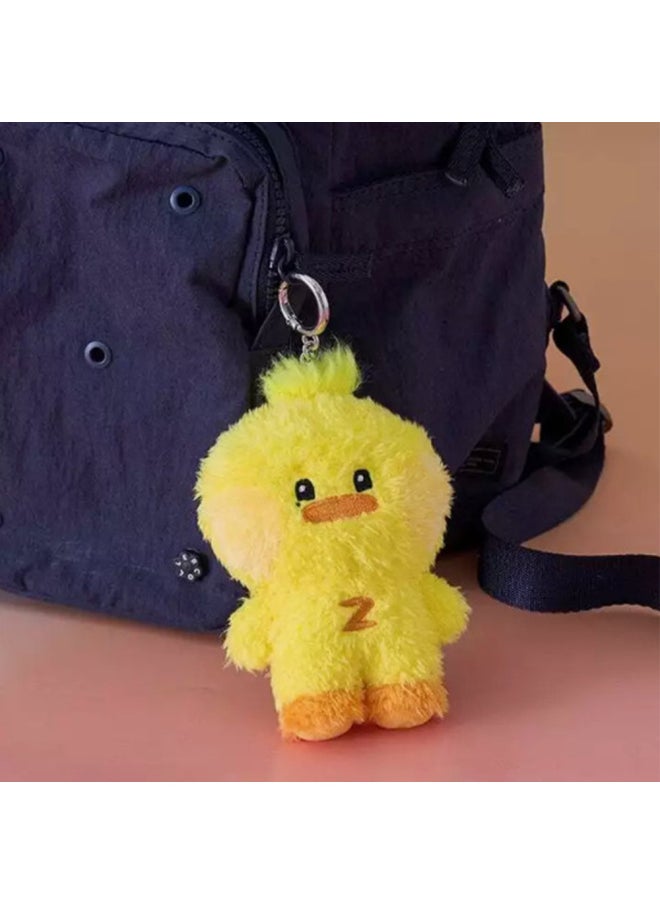 Generic - Kpop ZB1 Doll Keychain 12CM Zeroni Cartoon Cute Plush Doll Pendant Bag Accessories Key Ring ZhangHao HanBin Ricky Fans Gift-Color:ZhangHao B-Size:12cm - Image 1
