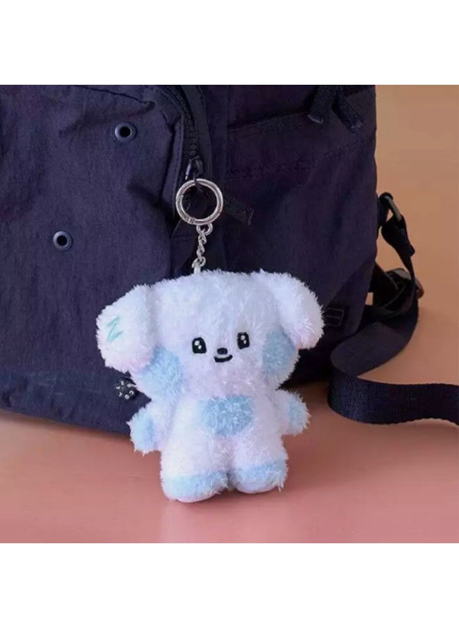Generic - Kpop ZB1 Doll Keychain 12CM Zeroni Cartoon Cute Plush Doll Pendant Bag Accessories Key Ring ZhangHao HanBin Ricky Fans Gift-Color:ZhangHao B-Size:12cm - Image 1