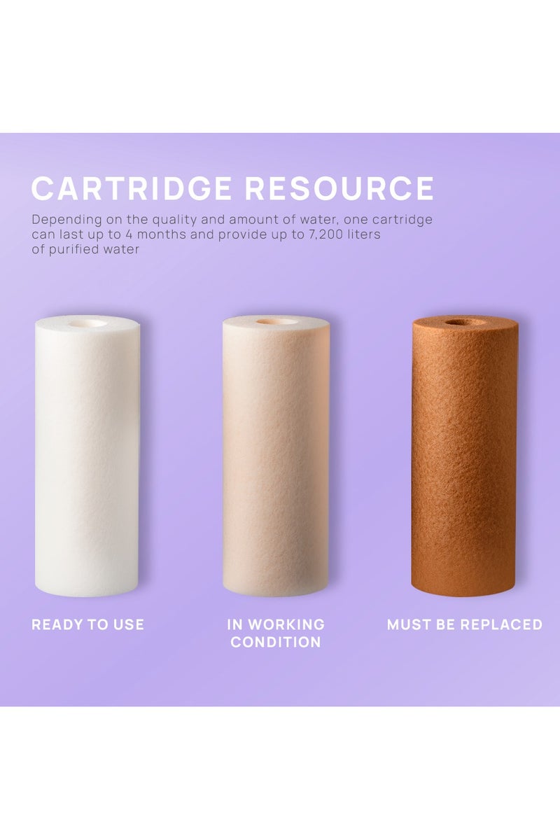 اماروها مرشح دش عالمي برائحة الخزامى مع فيتامين سي لرأس الدش والسبا - Image 4