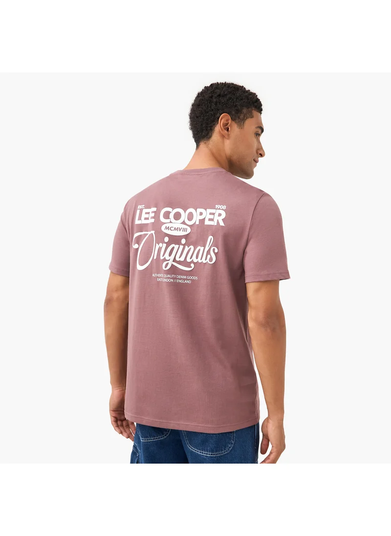 Lee Cooper Lee Cooper Logo Detail Crew Neck T-shirt