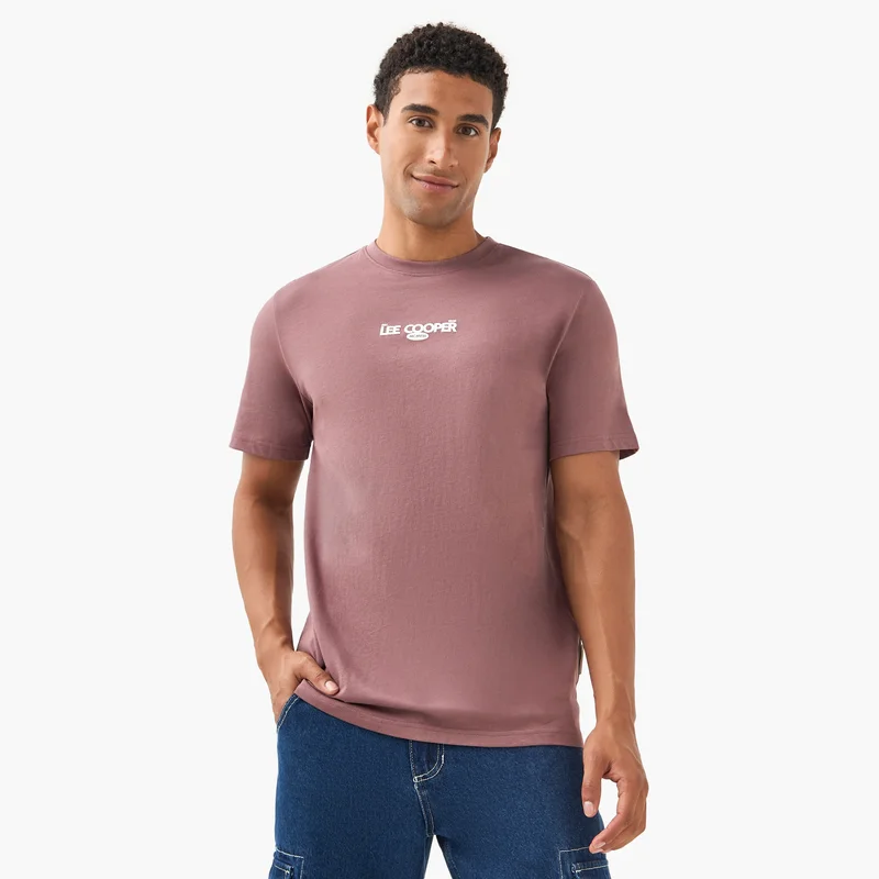 Lee Cooper Lee Cooper Logo Detail Crew Neck T-shirt