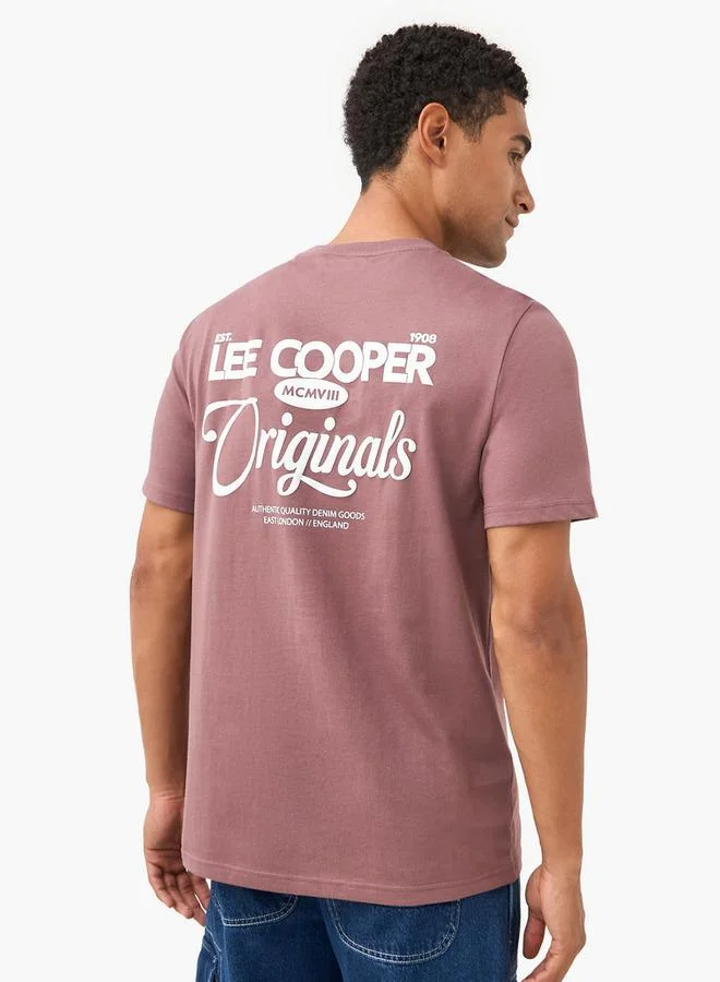 Lee Cooper Logo Detail Crew Neck T-shirt