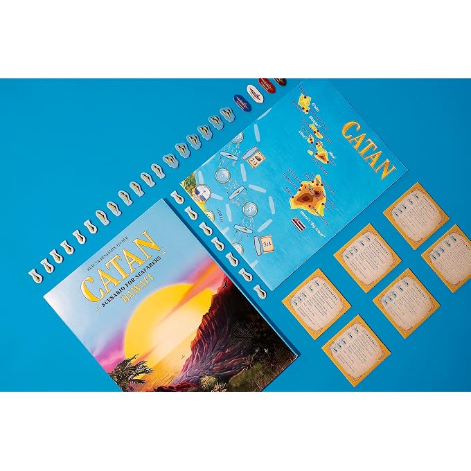 Catan Hawai'i SCENARIO EXPANSION - Tropical Fishing Excursion for Seafarers! Strategy Game, Family Game for Kids and Adults, Ages 10+, 3-6 Players, 75 Minute Playtime, Made by Studio - Image 2