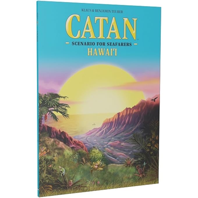 Catan Hawai'i SCENARIO EXPANSION - Tropical Fishing Excursion for Seafarers! Strategy Game, Family Game for Kids and Adults, Ages 10+, 3-6 Players, 75 Minute Playtime, Made by Studio - Image 1