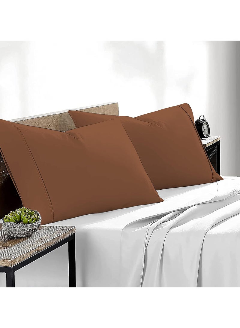 توتى أغطية وسائد من القطن المصري من توتي -(75 × 50 سم ) طقم من 2  - Image 2