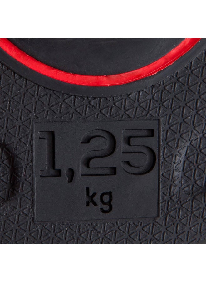 CORENGTH CORENGTH BY DECATHLON,Rubber Weight Training Disc Weight 1.25 Kg 28 Mm  - Image 1