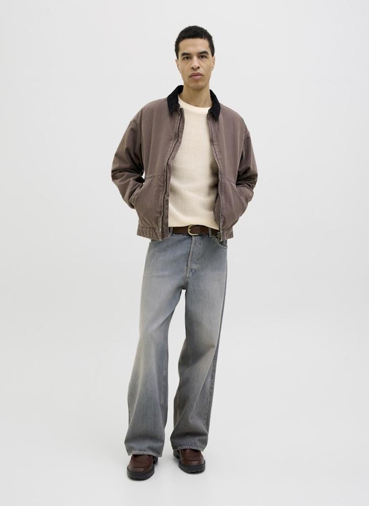 جاك اند جونز تي شيرت جورال ميريا محبوك - Image 4