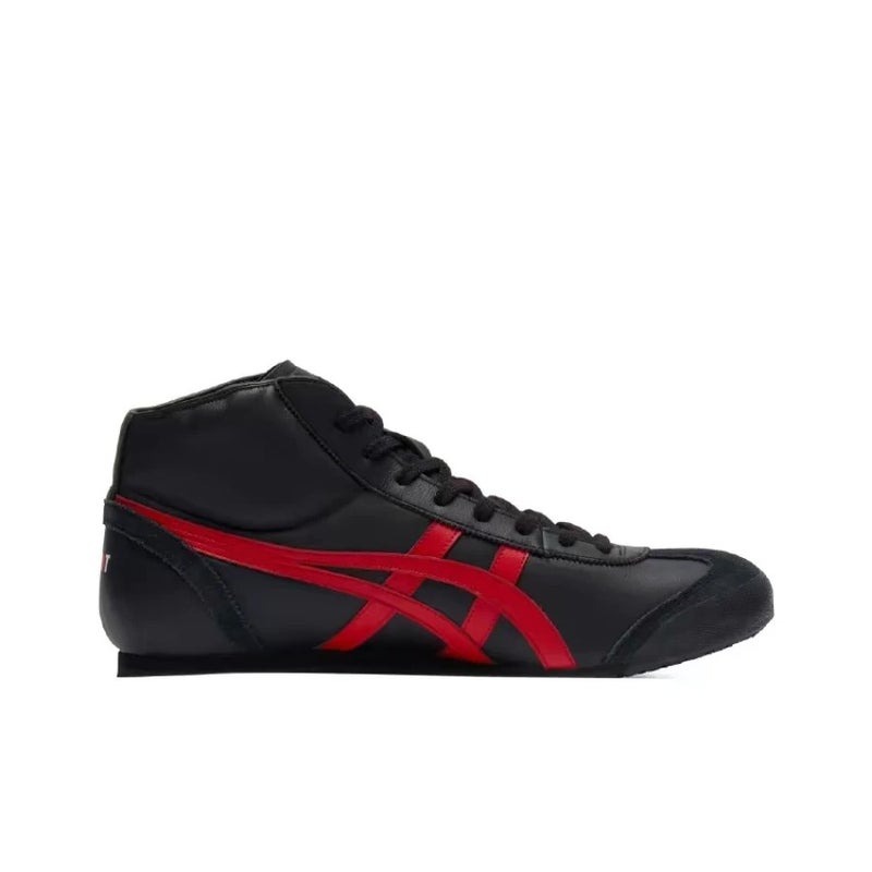 Onitsuka Tiger Mexico Mid Runner Unisex Sneakers - Black 1183B577-001 - Image 3