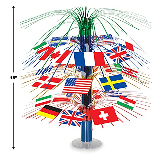 Beistle International Flag Cascade Centerpiece - Image 2