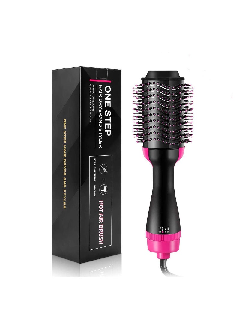 One Step - One Step Electric Hair Dryer Comb and Volumizer Pro Multifunctional Infrared Ionic Hot Air Brush Comb Straightener Hair Curling - Image 1
