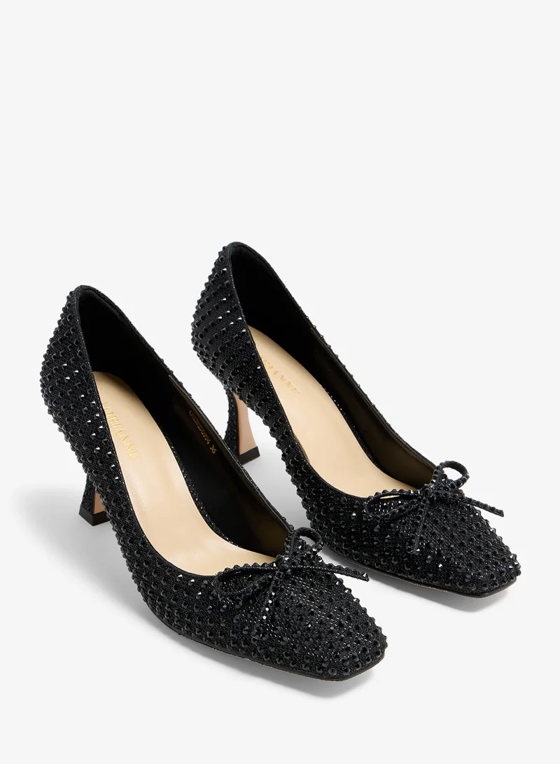 LORIANNE  Pinky - Crystal  pumps for Women | Best Price UAE