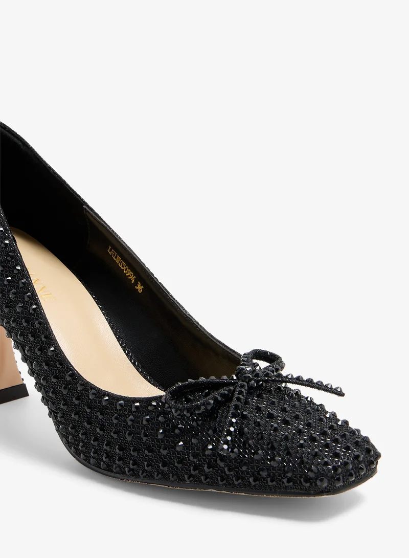 LORIANNE  Pinky - Crystal  pumps for Women | Best Price UAE