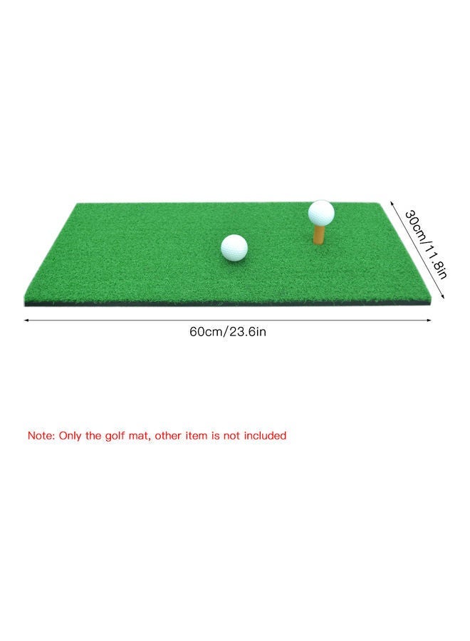 NIBEMINENT Short Grass Swing Golf Mat With Eva Bottom - Image 2