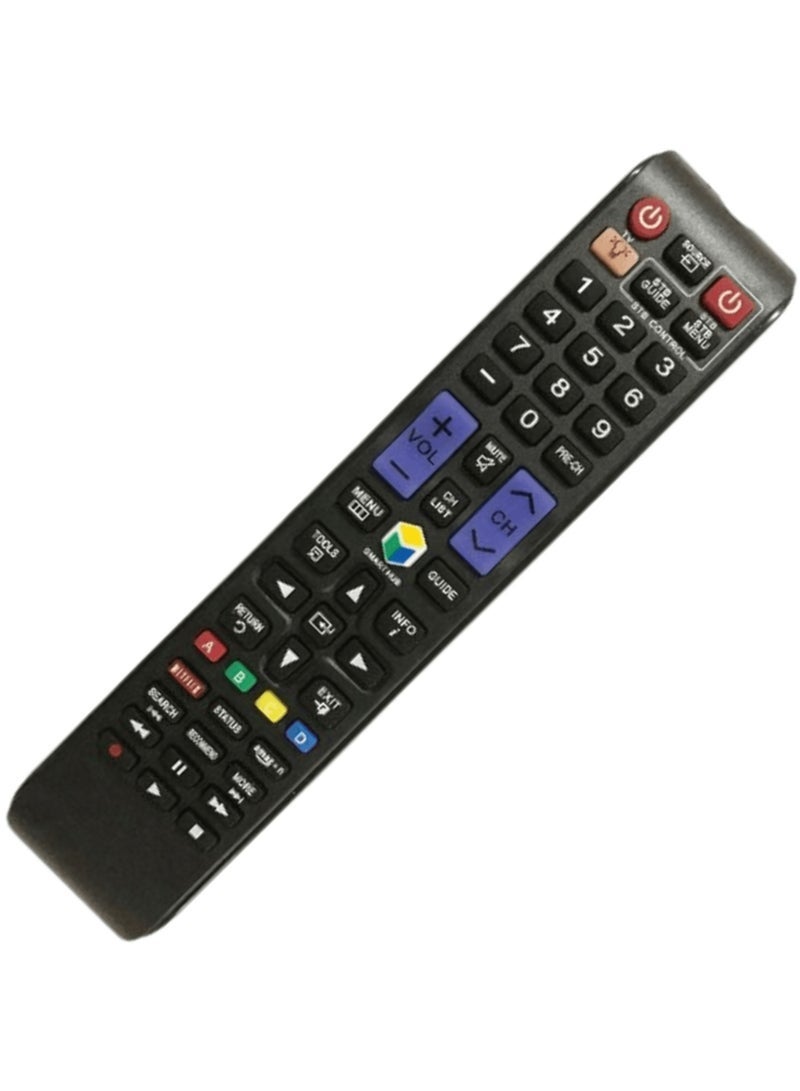 PopZa Replacement Remote Controller fit for UN32F5500 UN46F6300 UN50F5500 UN50F6300 Samsung Smart TV with battery - Image 3