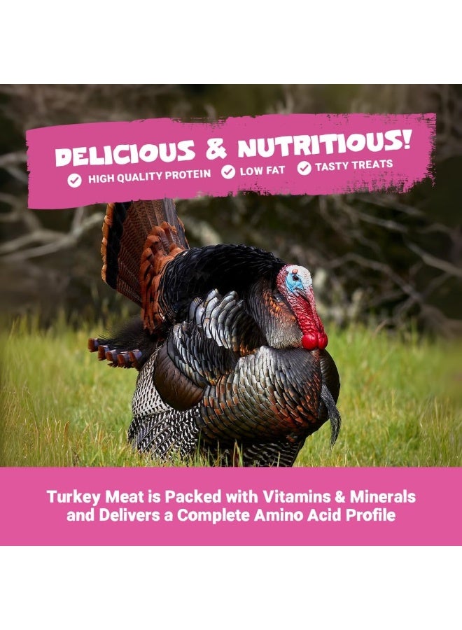 Pets Purest Turkey Nibble Dog Treats, Air-Dried Dog Training Treats - 100% Natural, Grain Free, Low Fat, Raw Dog Treats for Puppy, Adult & Senior - 100g - Image 5