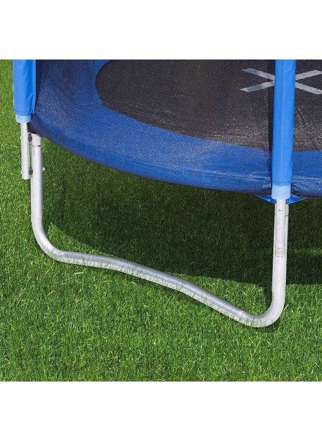 Rainbow Toys RBW TOYS Trampoline, Kids Outdoor Trampolines Jump Bed With Safety Enclosure Exercise Fitness Equipment - Genuine Purchase from Toys (14 Feet)  - Image 3