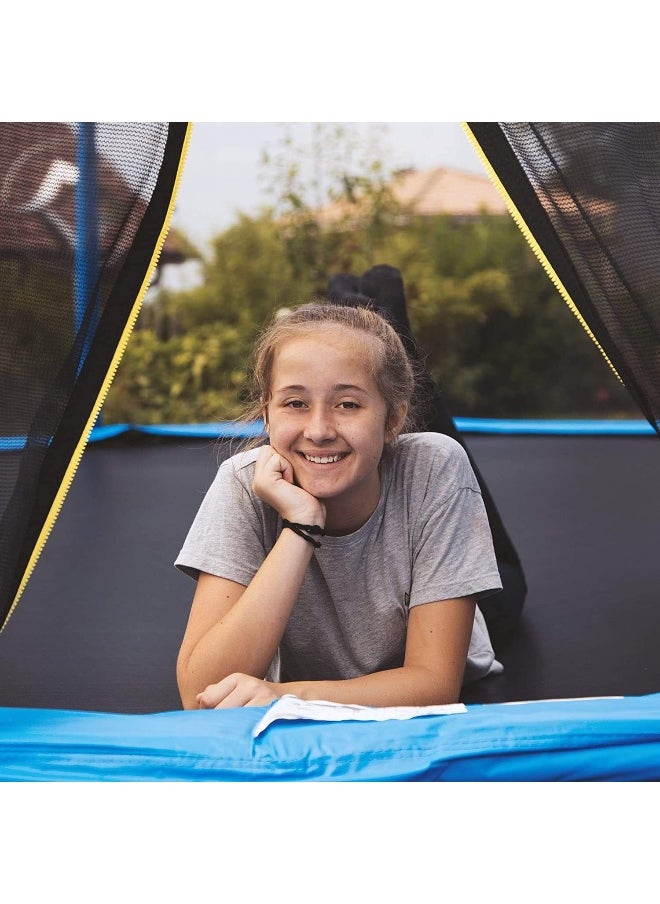 Rainbow Toys RBW TOYS Trampoline, Kids Outdoor Trampolines Jump Bed With Safety Enclosure Exercise Fitness Equipment - Genuine Purchase from Toys (14 Feet)  - Image 4