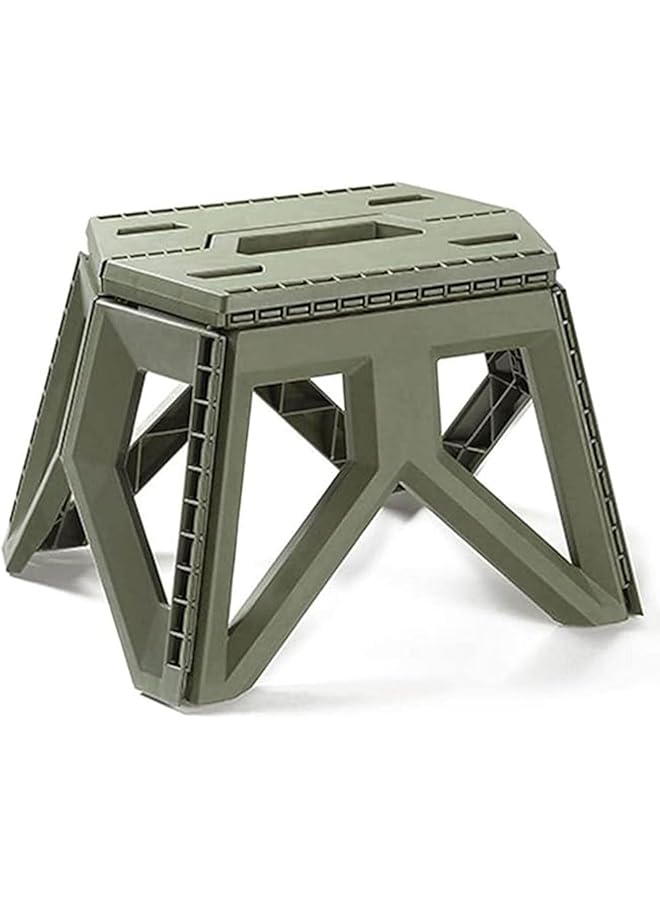 PROMASS Camping Stool Foldable Travel Camping Stool Portable Camping Chair 9.4 Inch Non-Slip Chair For Camping Hiking Fishing Bbq - Image 1