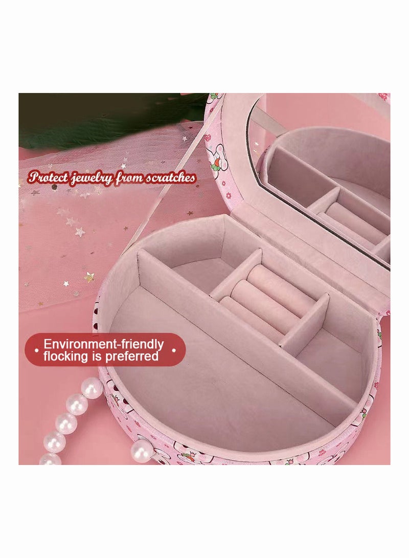 1-Set Cute Hair Accessories Hair Clip Set,Girl Cartoon Hair Clip Bow Headgears Set,Hairpin Hair Ring Elastic Headdress - Image 4