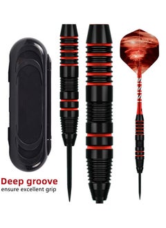 NIBEMINENT 3Pcs/Set Professional Aluminium Alloy Plastic Darts Shaft Tip Flights 22g with Box 14.5*4.8*2cm  - Image 4