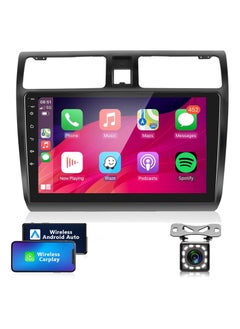 Android Screen For Suzuki Swift 2005 To 2010 2GB RAM 32GB Memory Support Apple Carplay Android Auto Full HD Touch Screen 10 Inch built In Bluetooth USB Radio WiFi Play Store Backup Camera included