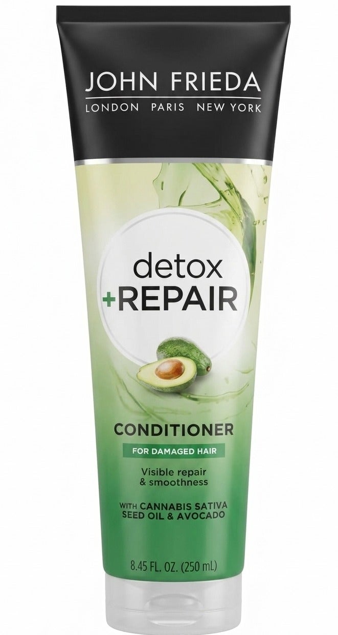 Detox + Repair Conditioner For Damaged Hair with Cannabis Sativa Seed Oil & Avocado 250ML