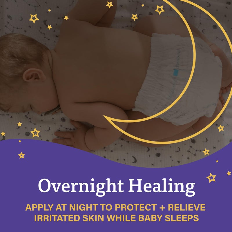 A + D A+D Overnight Healing Diaper Rash Ointment - Soothes, Protects & Relieves Diaper Rash Overnight with Lavender & Colloidal Oatmeal - Healing Ointment for Red, Itchy, Irritated Skin - 3.6oz - Image 4