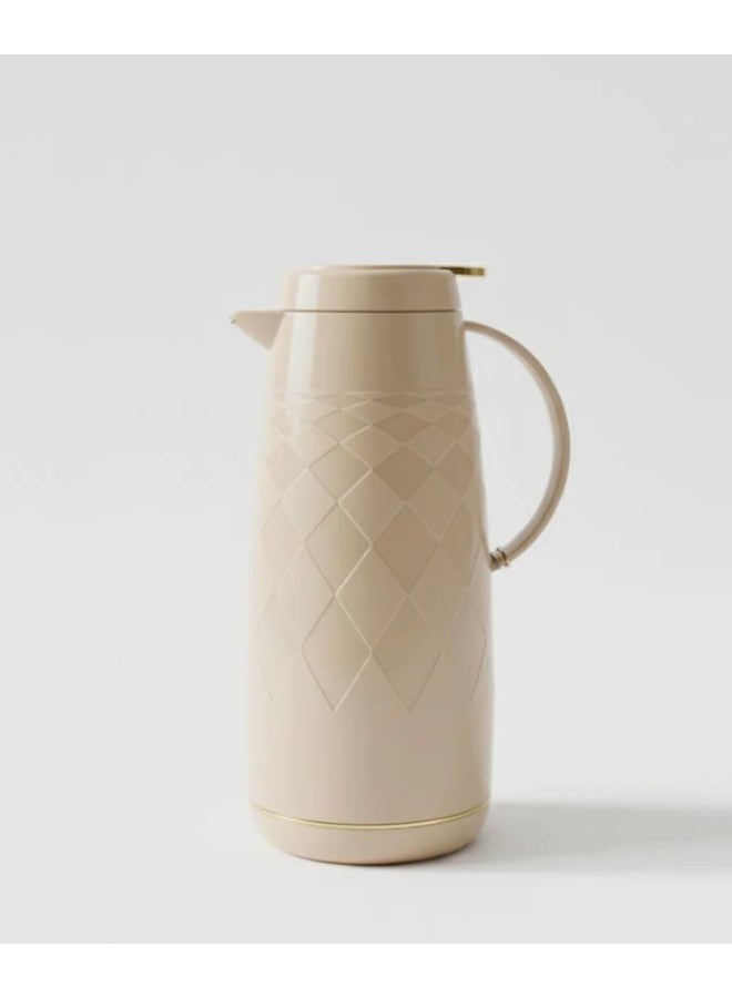 AKDC Taminoo 2 Litre Vacuum Flask Brown Color – Premium Quality, Strong Handle & Elegant Finish - Image 2