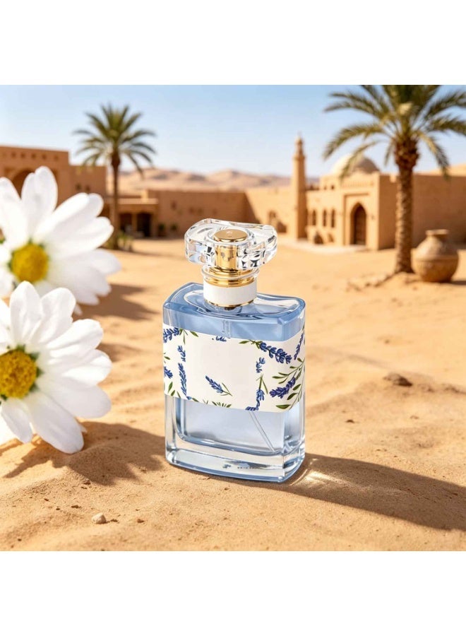 زيت عطري يدوم طويلاً ٥٠ مل للنساء، عطر زهري فاخر مع الخزامى والمسك، رائحة راقية، مثالي للمناسبات المسائية والرومانسية - Image 5