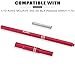 GLOBACT Aluminum Center Slider Driveshaft Set for ARRMA 18 Mojave 4X4 4S BLX Upgrade Parts Replace ARRMA ARA311170 Red - Image 4
