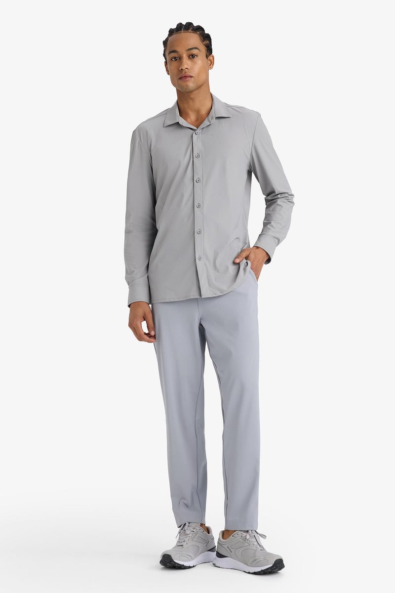 DeFacto Grey Man Slim Fit Jogger Casual - Image 2