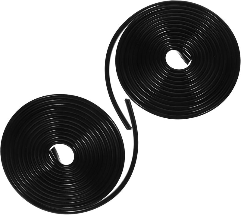 2pcs Self-Adhesive Car Door Stylish Rubber Trim for Vehicle Easy Installation Edge Protectors - Image 1