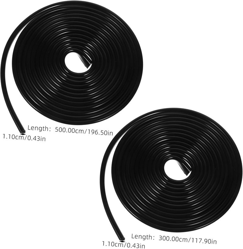 2pcs Self-Adhesive Car Door Stylish Rubber Trim for Vehicle Easy Installation Edge Protectors - Image 2