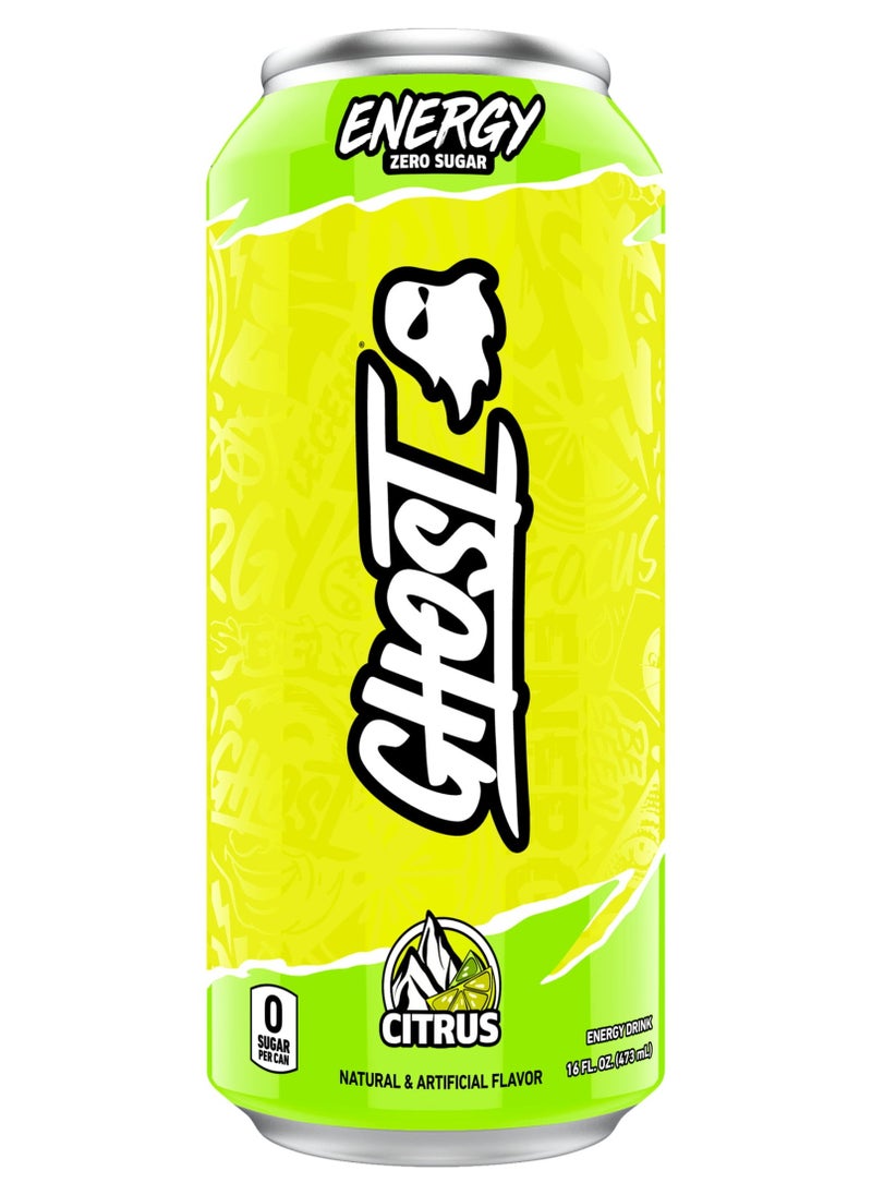 جوست Ghost energy drink Citrus Flavor 473ml 