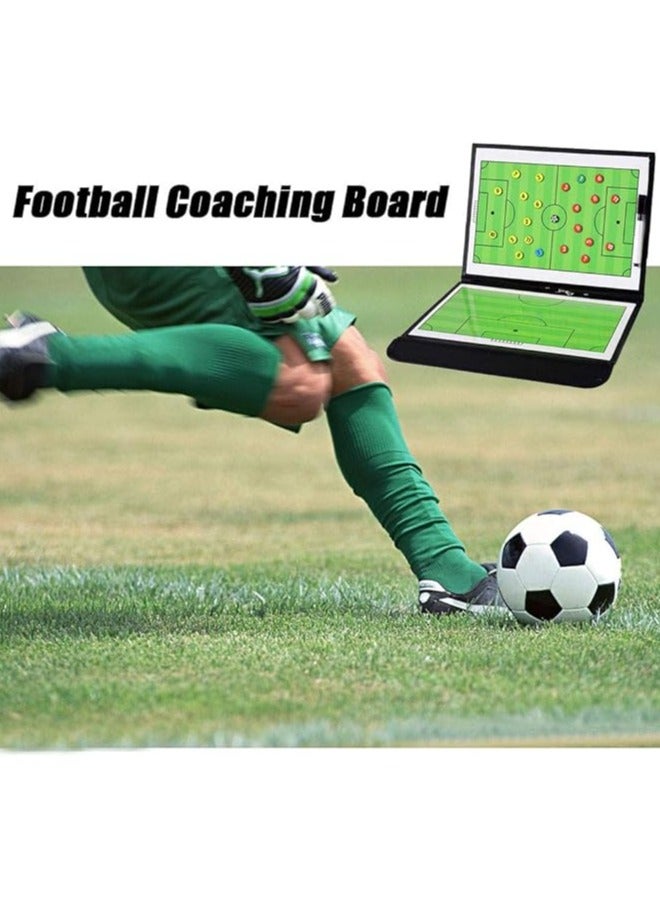 Generic TXENCEX Football Coaching Board Coaches Clipboard Tactical Magnetic Board Kit,Portable Strategy Coach Board with Dry Erase, Marker Pen and Zipper Bag - Image 5