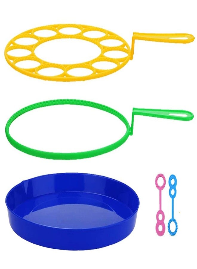 B bangcool Big Bubble Wands Set: Large Bubble Maker, Giant Bubble Wand Bubbles Maker with Tray Bubble Sticks for Kids - Image 1