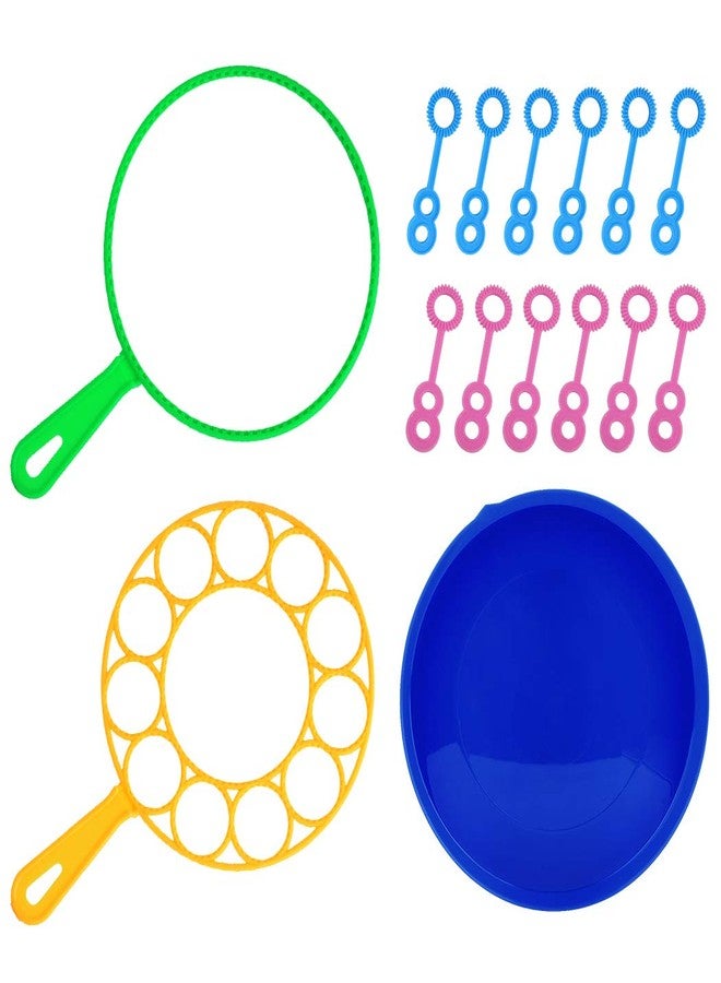 B bangcool Big Bubble Wands Set: Large Bubble Maker, Giant Bubble Wand Bubbles Maker with Tray Bubble Sticks for Kids - Image 2