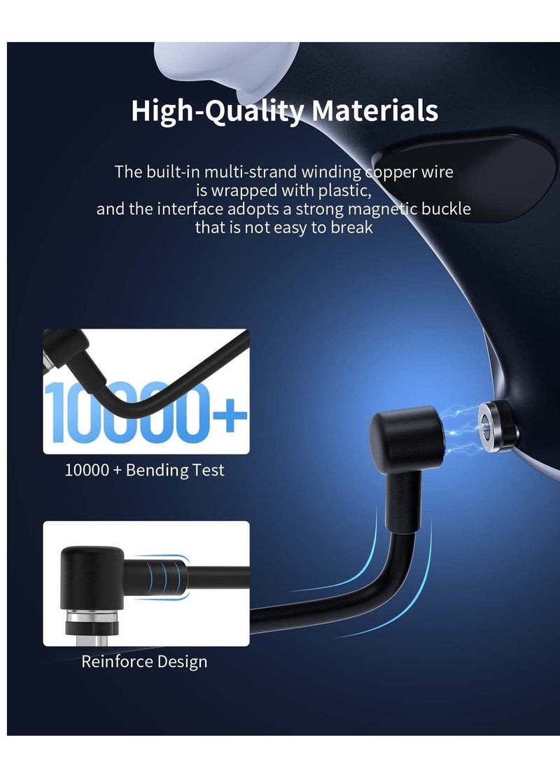 Y&D Controller Charging Cable for PSVR2, Fast Compatible Play Station VR 2 Controller, USB-C Magnetic psvr 2, Accessories - Image 4