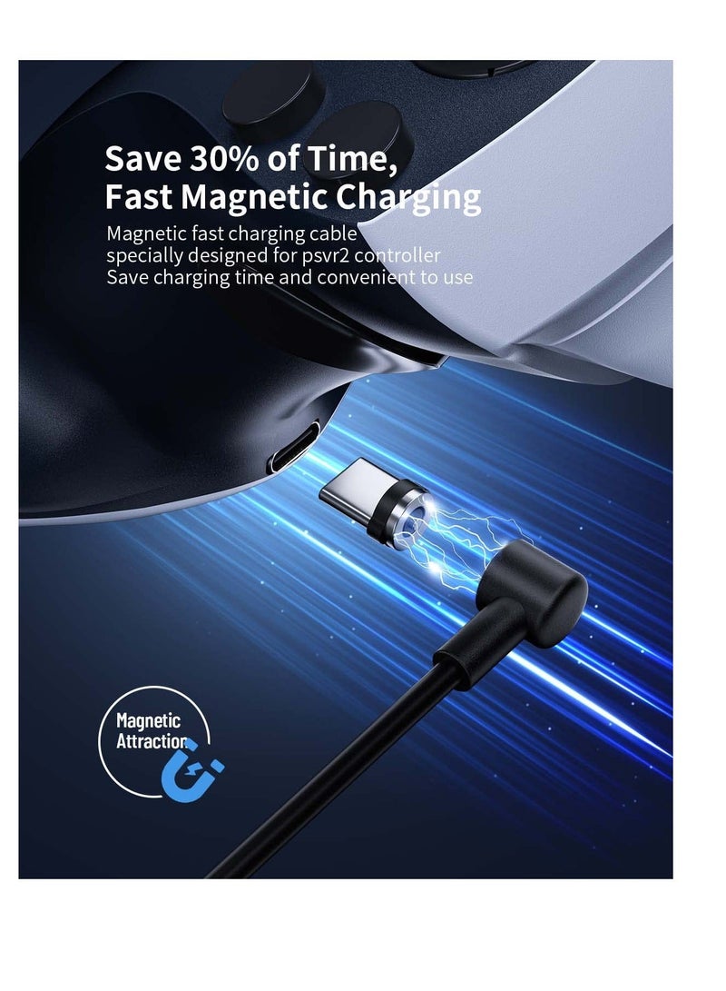 Y&D Controller Charging Cable for PSVR2, Fast Compatible Play Station VR 2 Controller, USB-C Magnetic psvr 2, Accessories - Image 2