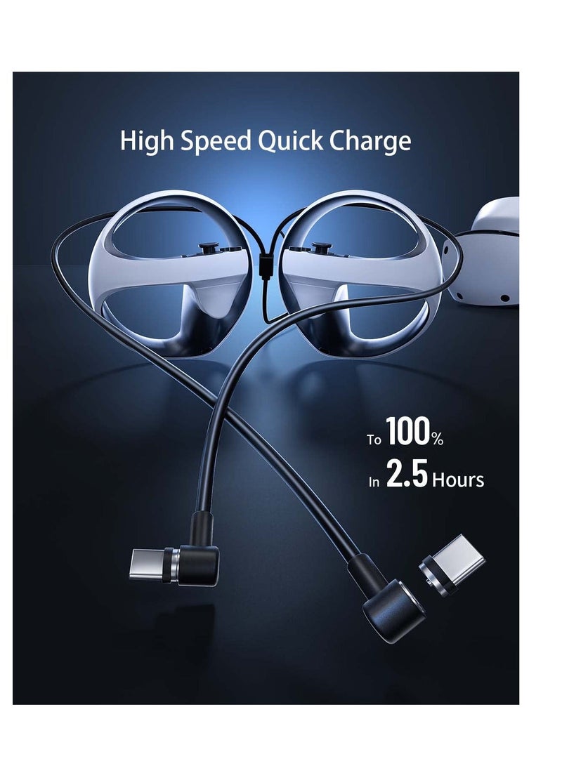 Y&D Controller Charging Cable for PSVR2, Fast Compatible Play Station VR 2 Controller, USB-C Magnetic psvr 2, Accessories - Image 5