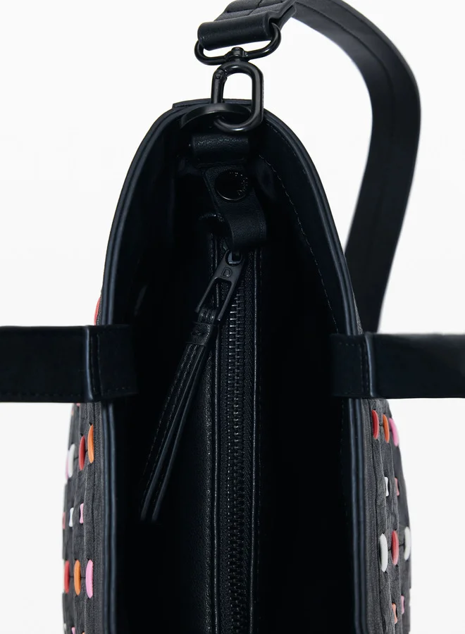 DESIGUAL Cut-Out Shopper Bag