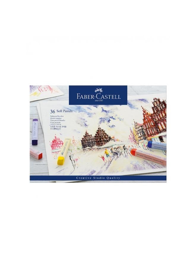FABER-CASTELL Set Of 36 Colors Studio Soft Pastel - Image 1