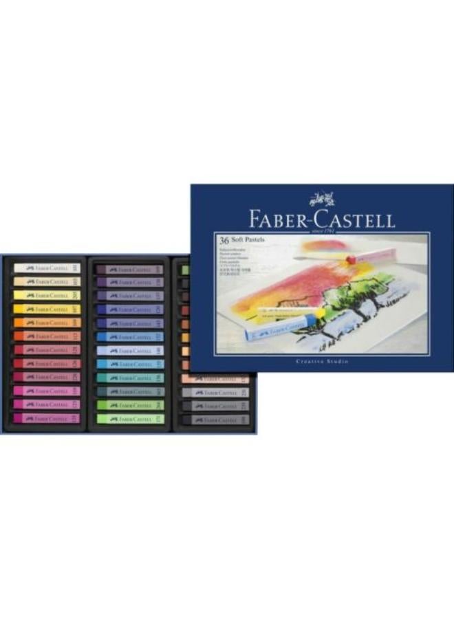 FABER-CASTELL Set Of 36 Colors Studio Soft Pastel - Image 2