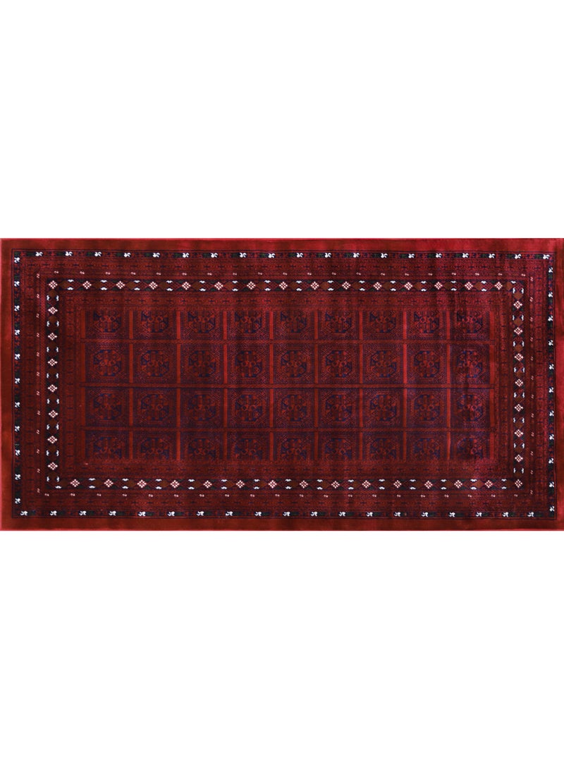 سجادتي باكج الرحلات سدو مكوّن من 3 قطع، تمنحك جلسة مميزة تجمع بين الطابع التراثي والراحة للرحلات.، متعدد الاستخدامات، يجمع بين الراحة والأصالة، مثالي للرحلات البرية والتخييم والجلسات الخارجية .باللون الأحمر، بمقاس 80×150 سم. - Image 2