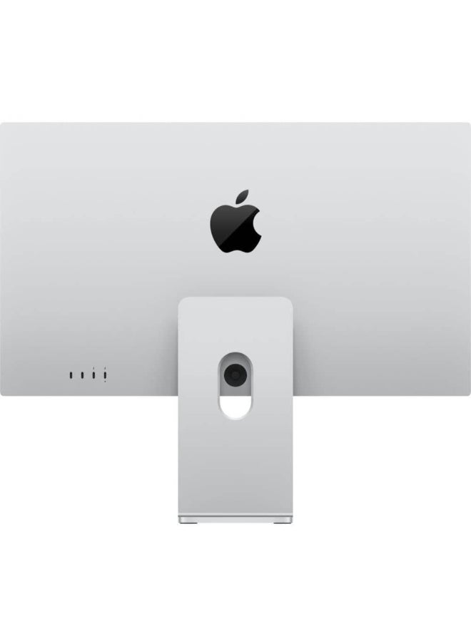 ابل  27 inch Studio Display XDR 5K Retina XDR Monitor, Nano-Texture Glass, Tilt & Height Adjustable Stand, Thunderbolt 5, 12MP Center Stage Camera, Three-Mic Array & Six-Speaker Sound, Silver (MFEP4B/A) black - Image 2