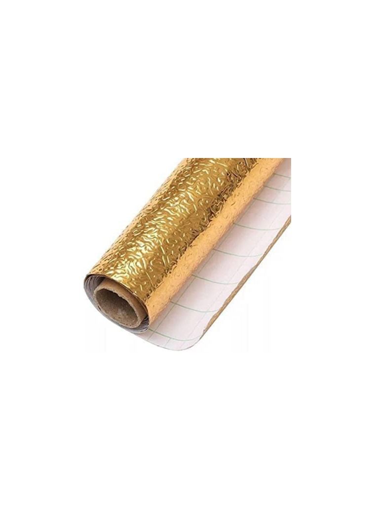 Spaceshoop Golden foil Sticker grainy texture length 5 meters width 60 cm large size fireproof - Image 2