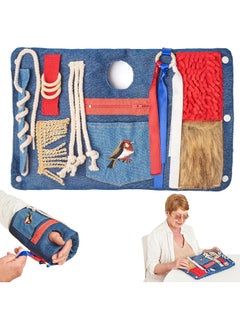 ODOXIA ODOXIA Fidget Wrist Cuff Sensory Toys | Fidget Toys for Dementia | Dementia Products for Elderly | Anxiety Sleeve | Gifts and Activities for Seniors with Alzheimer’s or Dementia | Sensory Fidget Toys  - Image 1