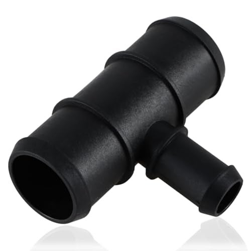 HIMARKLIF Engine Coolant Tee Radiator Lower Hose Connector Tee Compatible with Cadillac ATS CTS SRX Blazer Camaro Cobalt GMC Acadia Pontiac G5 G6 Pursuit Saturn Ion Replace23333192 - Image 1